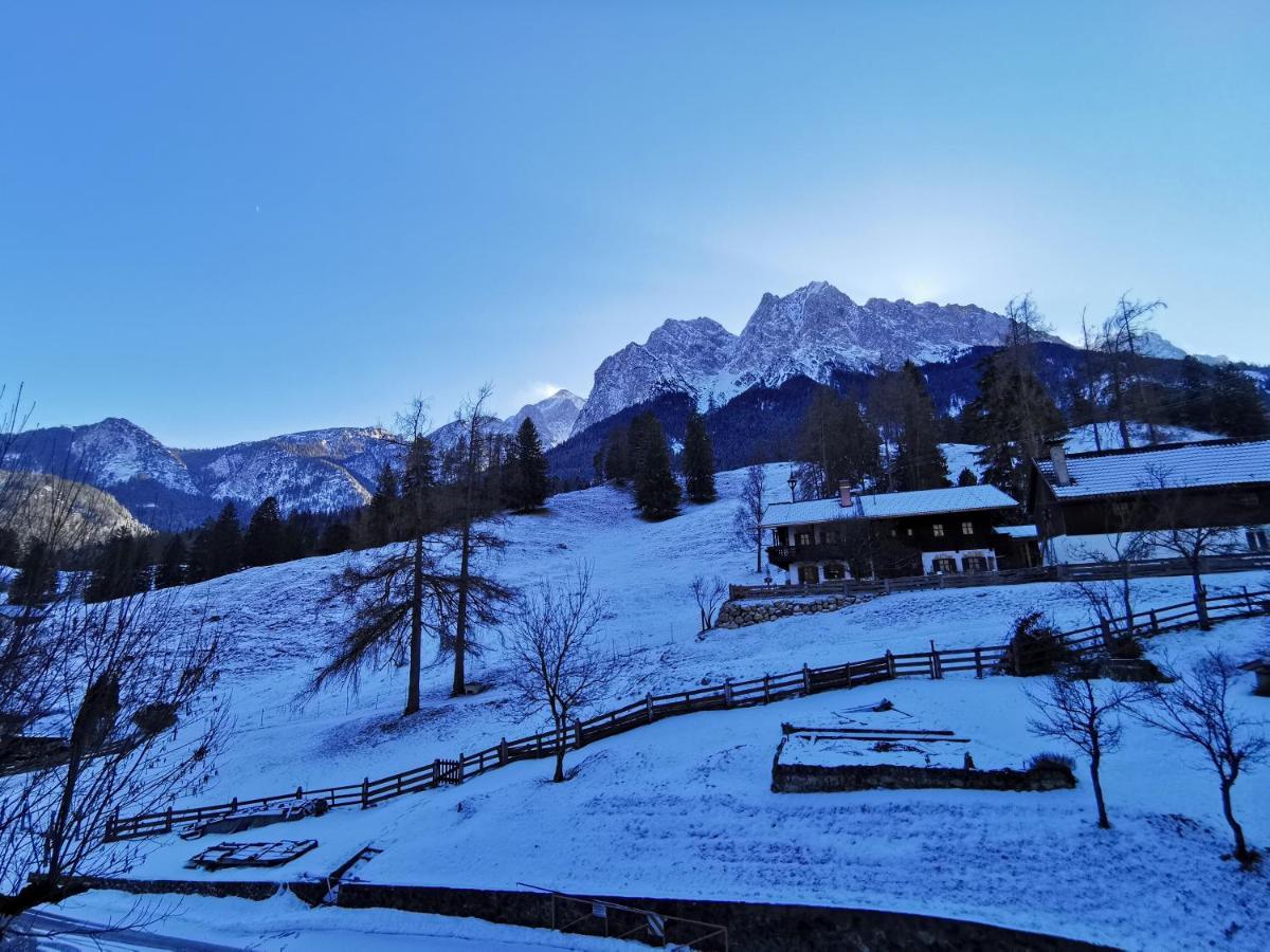 Hotel Garni Post Grainau Dış mekan fotoğraf